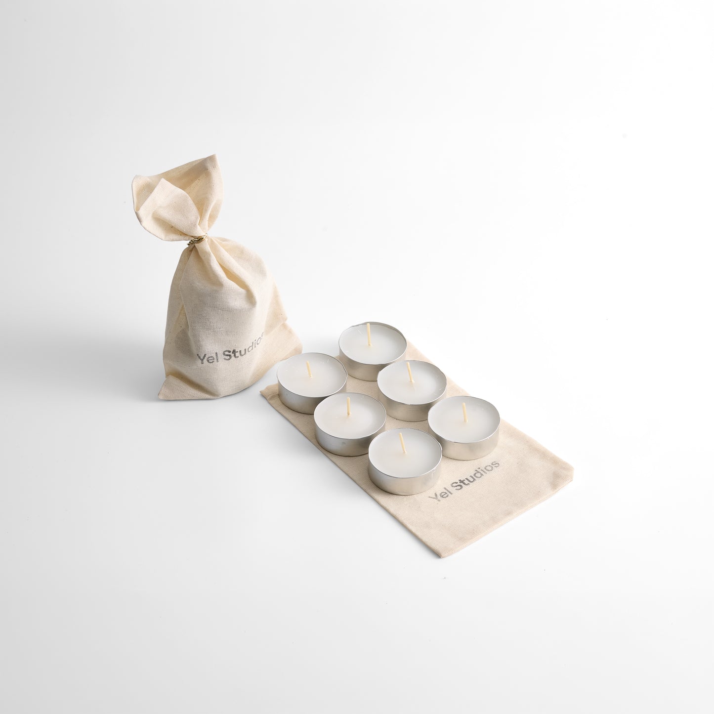 Büyük Tealight Mum - 6'lı Set