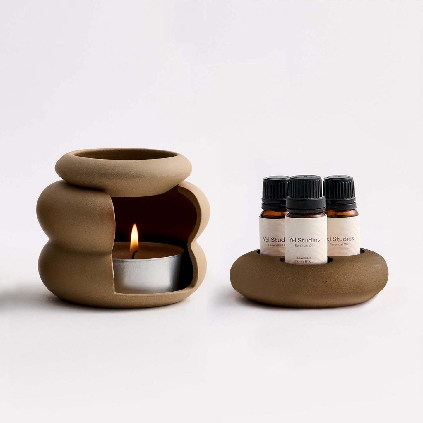 Bee - Buhurdanlık & Yağ Standı Seti